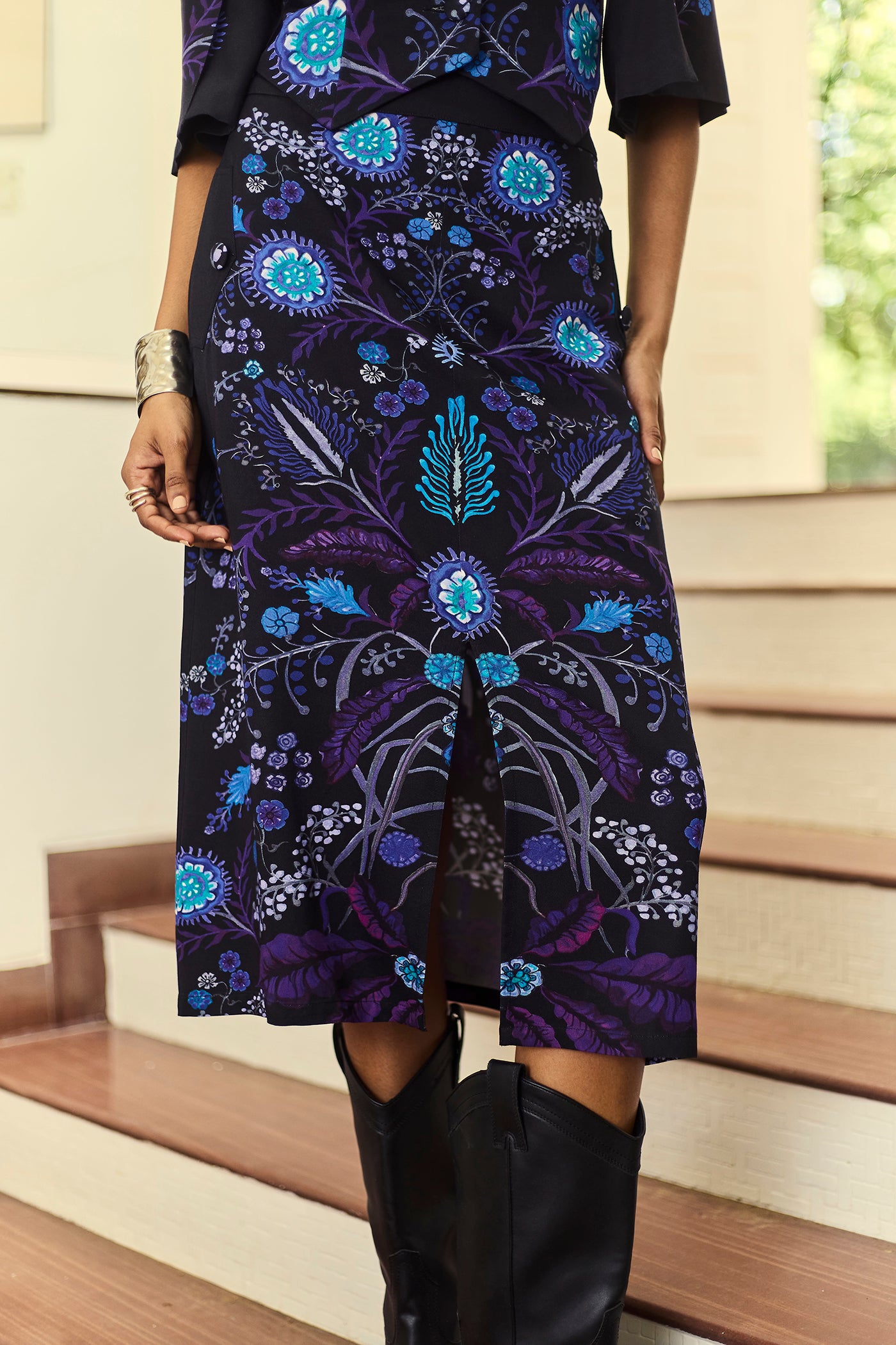 Lise Night Folk Printed Jumpsuit